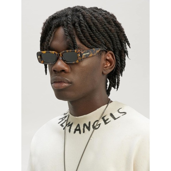 NWT PALM ANGELS Lala PERI022S23PLA0016455 Sunglasses main image 2